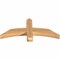 Ekena Millwork Bellingham Timber Gable Bracket, Western Red Cedar, 36"W x 15"H x 3 1/2"D x 3 1/2"F, 10/12 Pitch GBW036X15X0404BEL00SWR - alternate 5